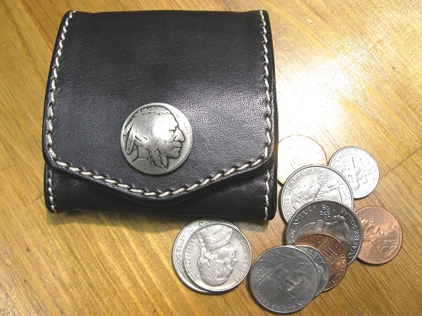 Wakan Tanka Coin Case 5セントコンチョ付角型コインケース　小銭入れ